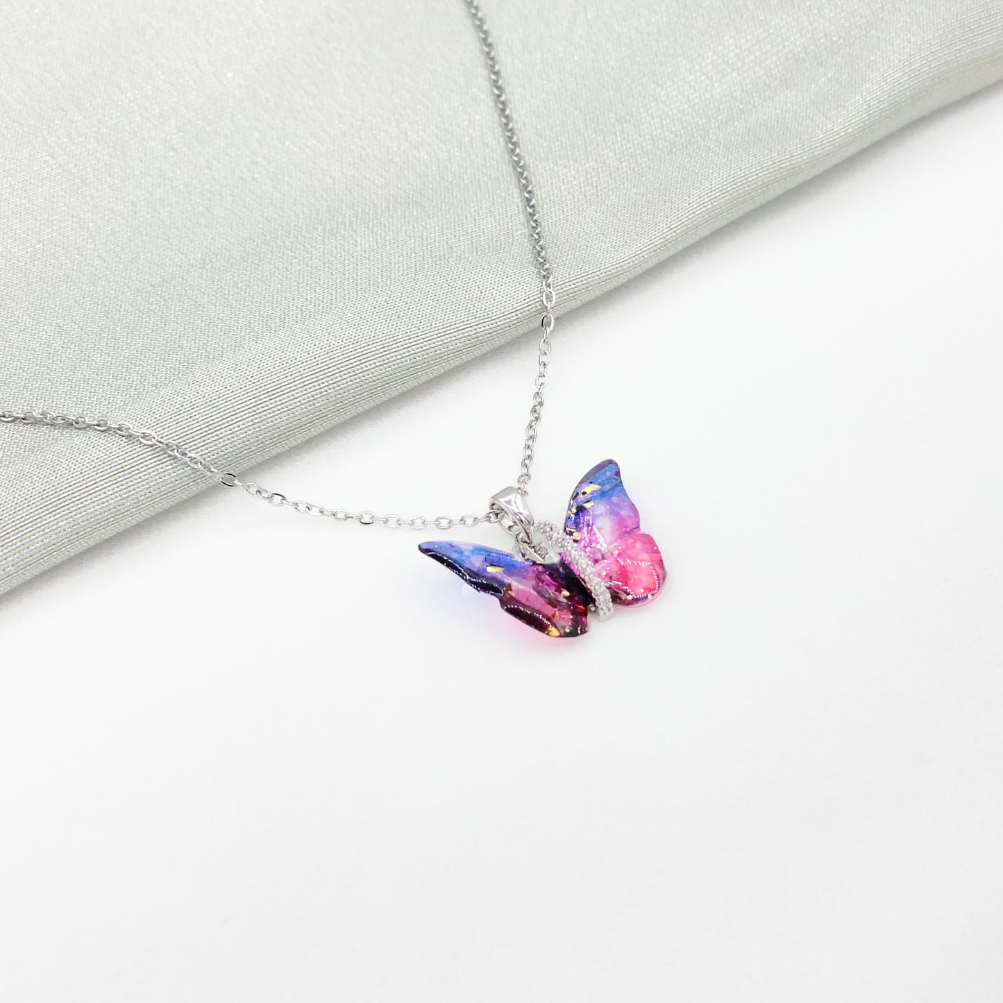 Glass Mariposa Pendant