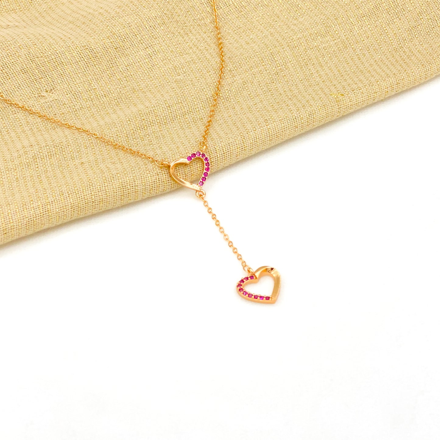 Alva Drop Heart Locket