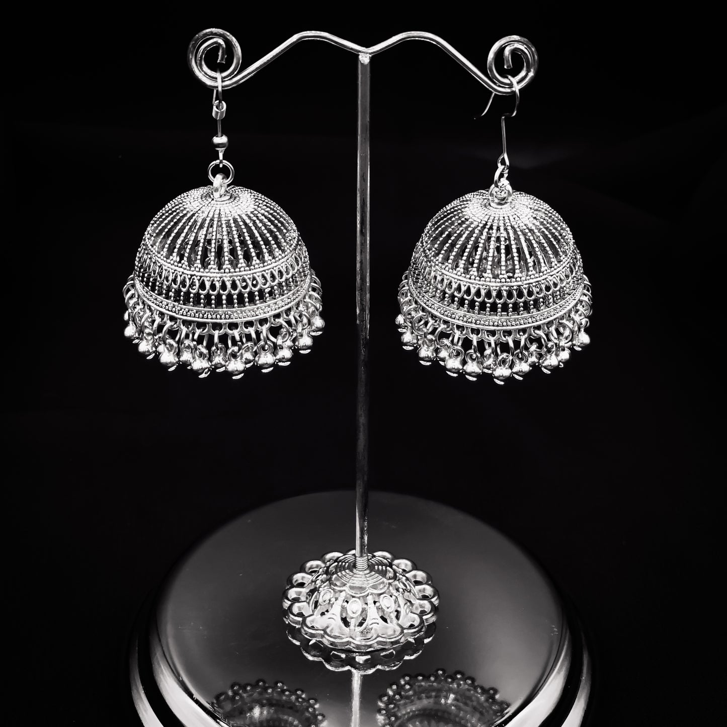 Vintage Jhumka - Silver