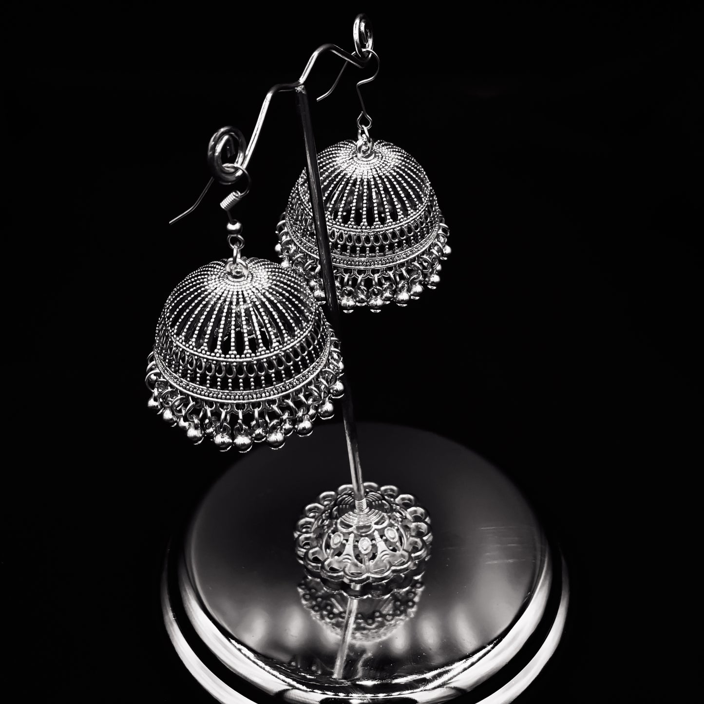 Vintage Jhumka - Silver
