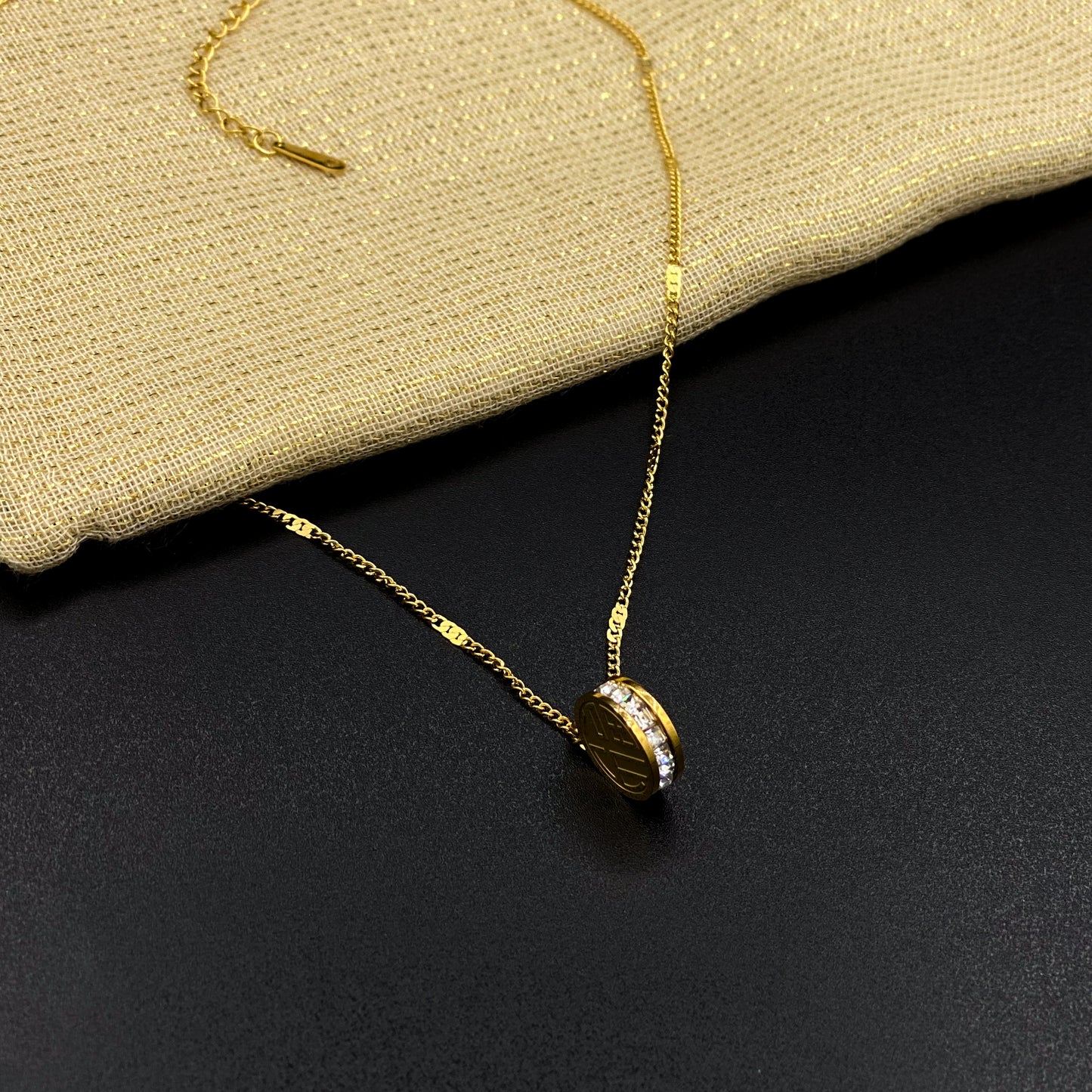 Chinese Fu Xi Double Sided Pendant