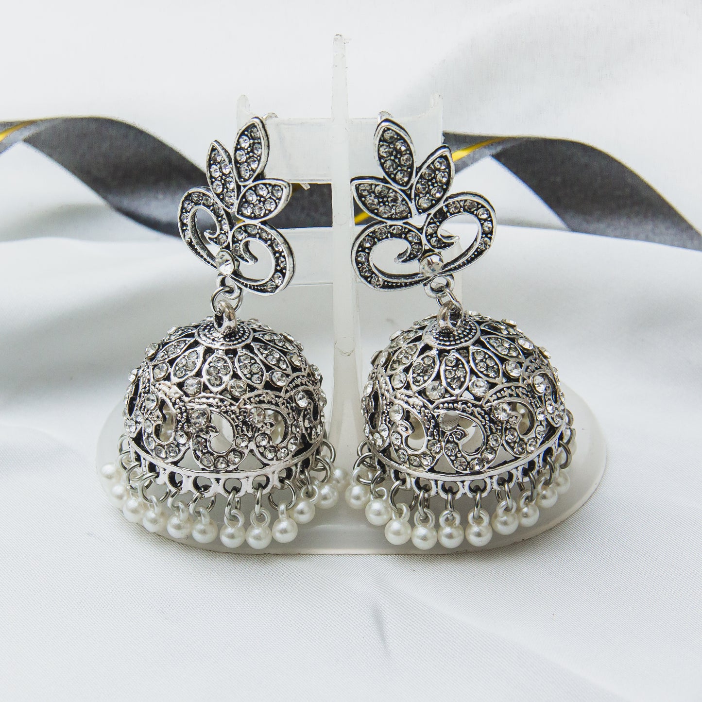 Nagina Jhumka - Silver
