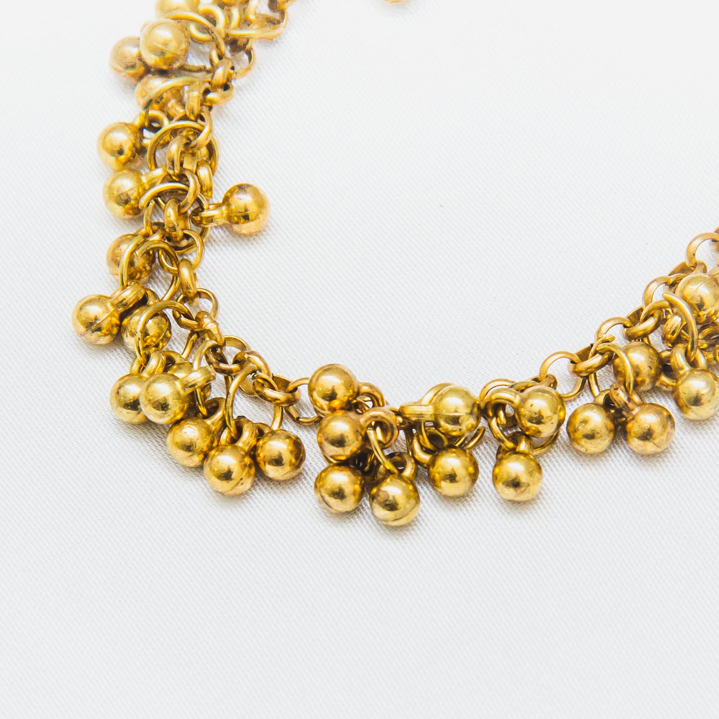 Antique Anklet Pair - Gold