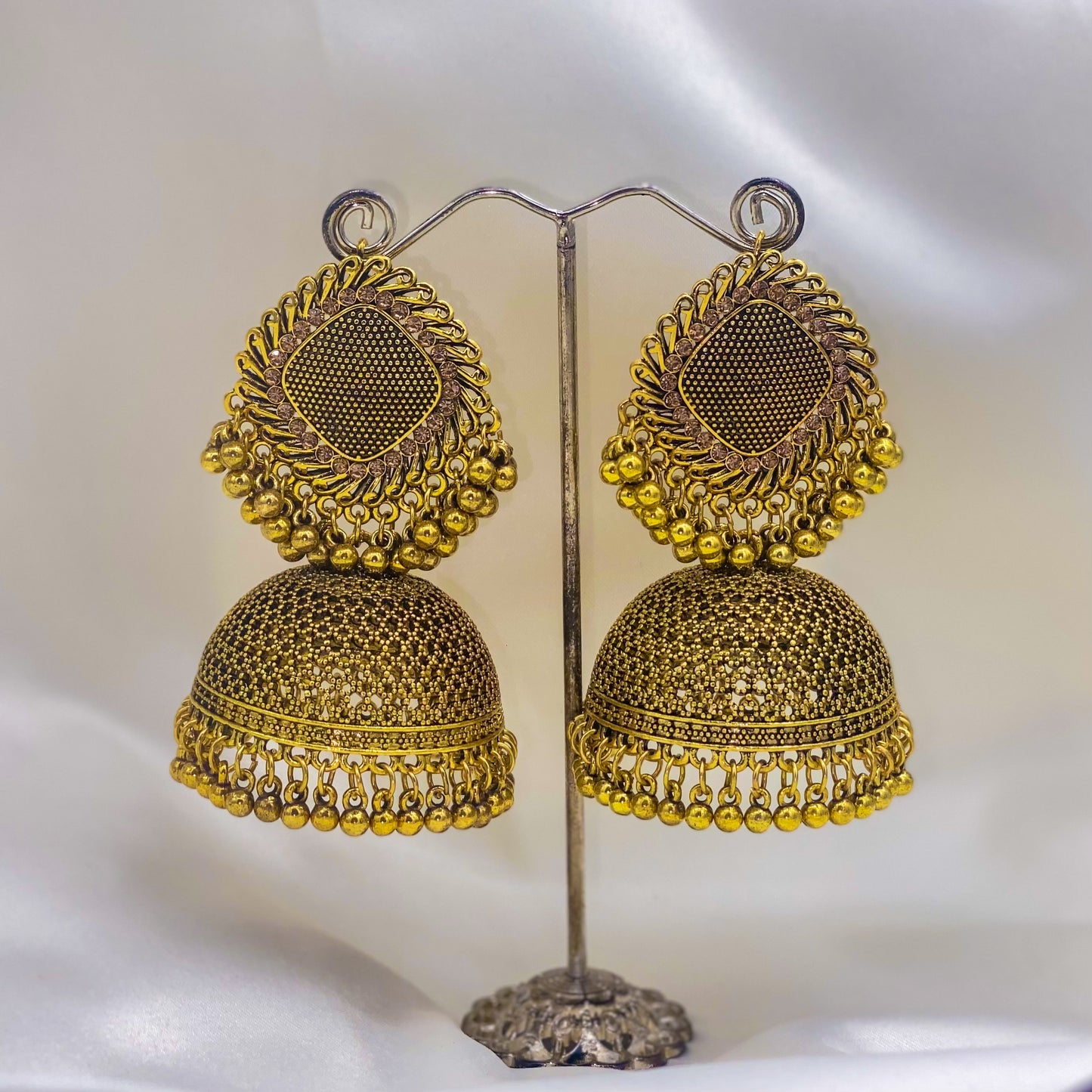 Jhumka & Pendant Gold Bundle