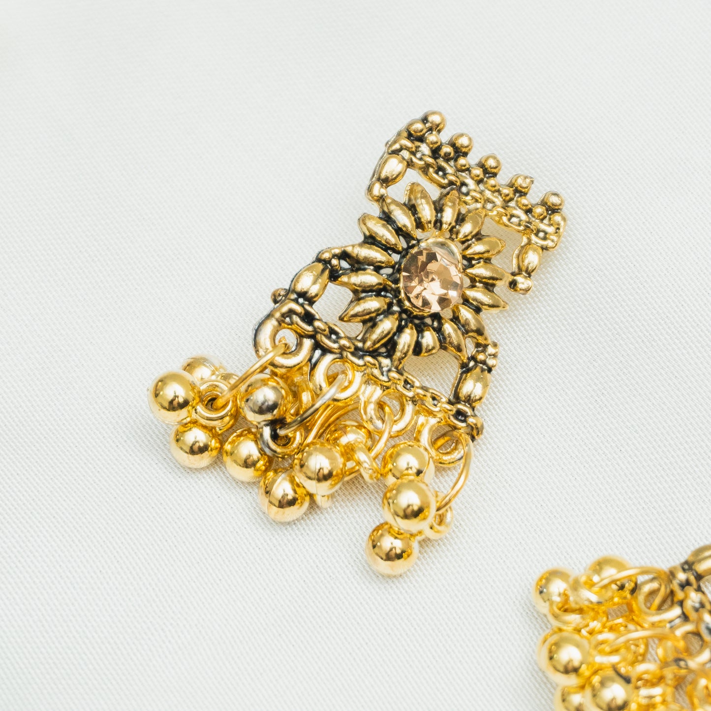 Nagina Studded Choker Set - Gold