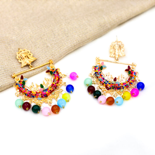 Peacock Earrings