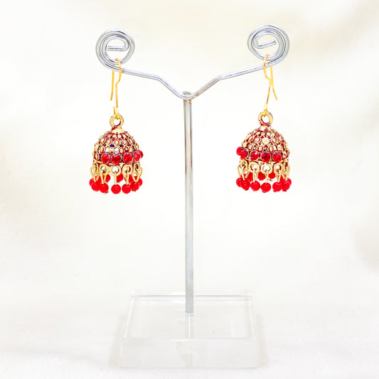 Red Nagina Jhumki