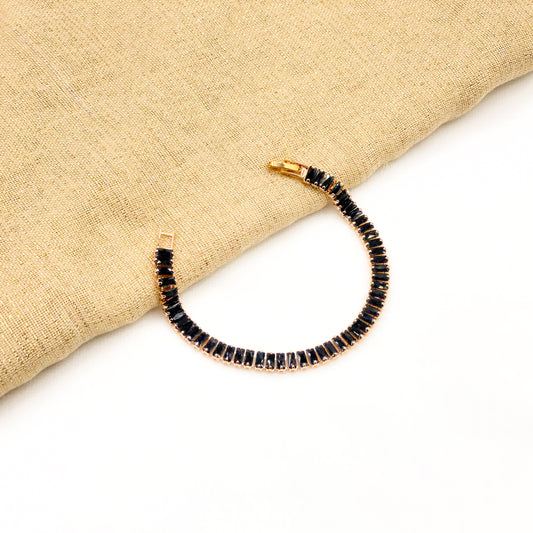 Onyx Tennis Bracelet