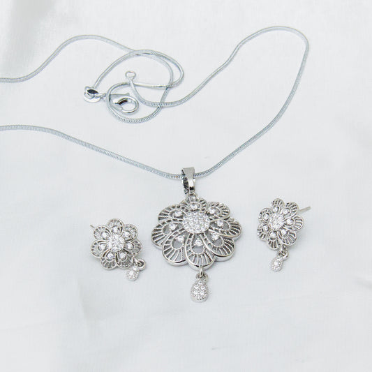 Floral Locket Set