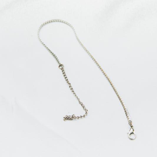 Snake Anklet - Silver