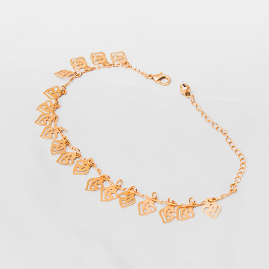 Heart Shape Anklet
